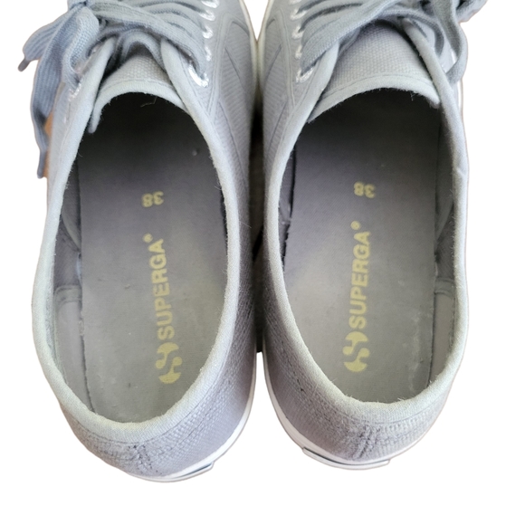 Superga 2750 Platform Sneakers in Grey - Picture 6 of 8